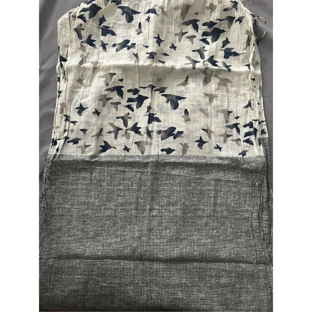 Pretty Scarf With Birds
